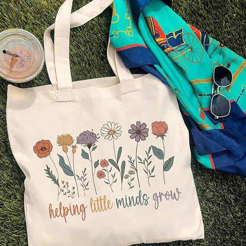 Teacher Appreciation Canvas Tote Bag