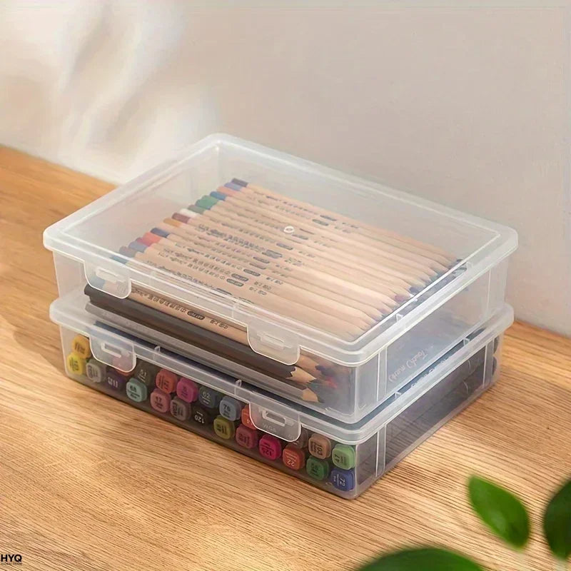High Capacity Pencil Case & Sketchbook Organizer