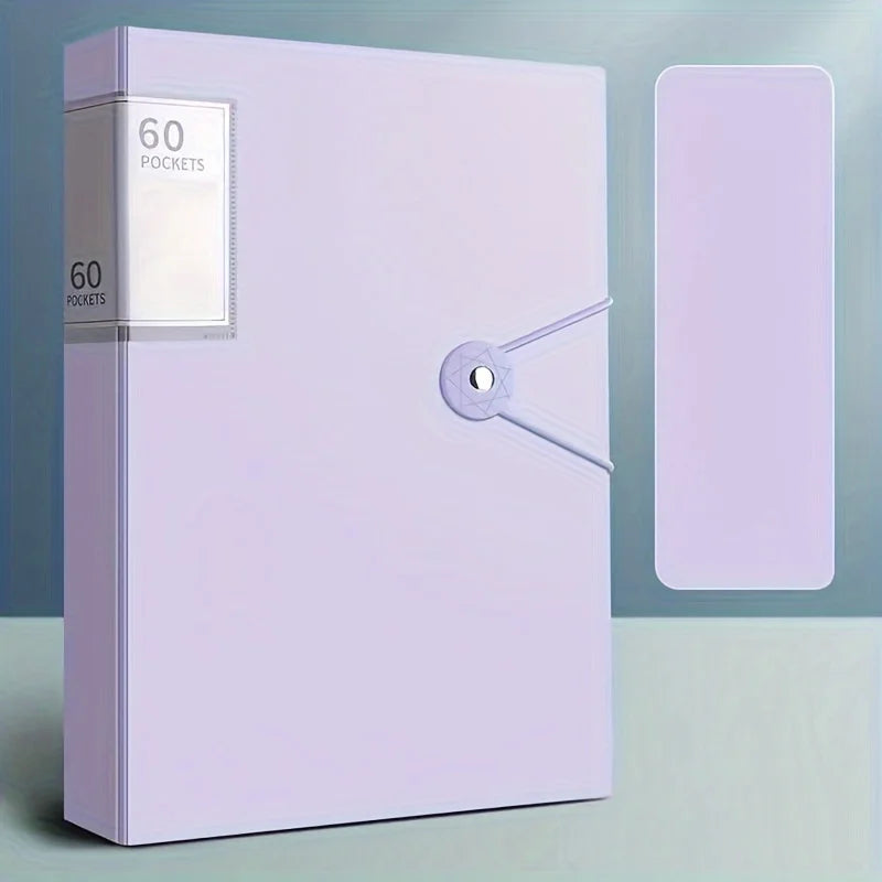 60-Pocket A4 Waterproof Document Folder
