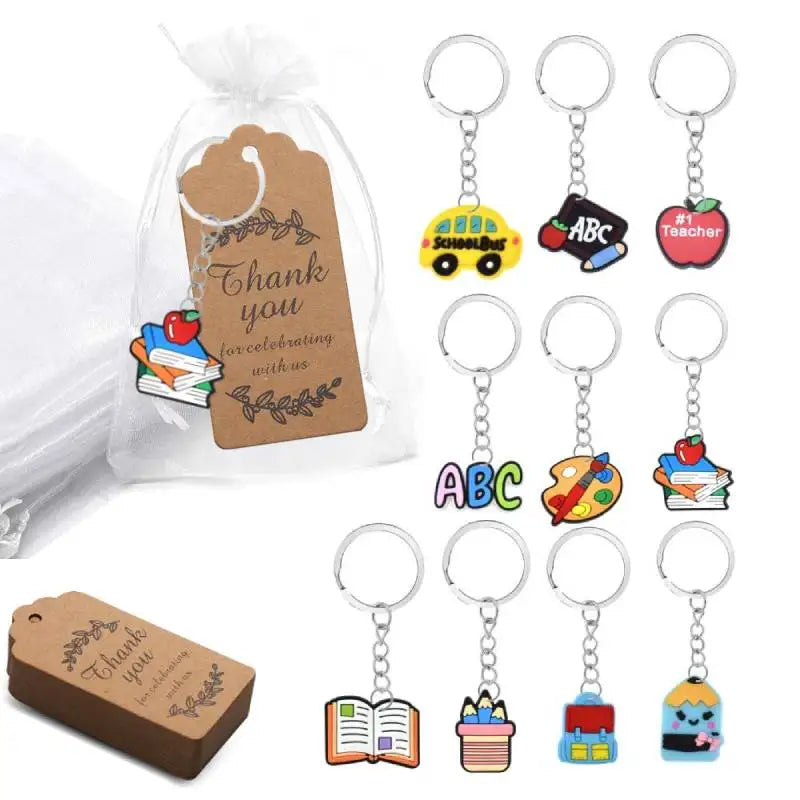 Back to School Gift Set – 20pc Keychains & Cards