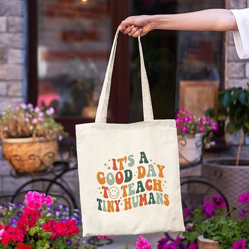 Teacher Appreciation Canvas Tote Bag