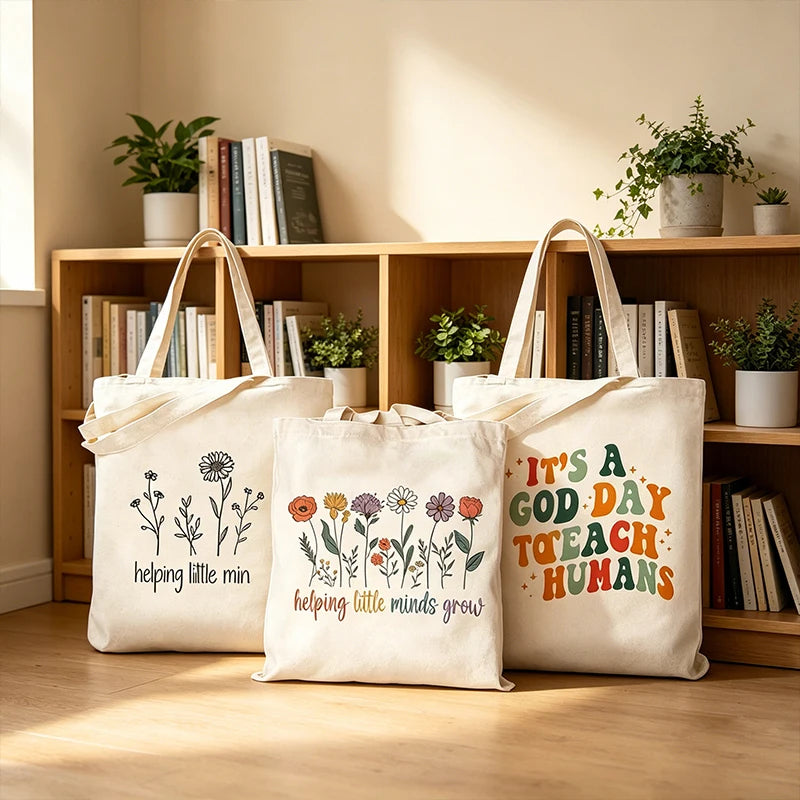Teacher Appreciation Canvas Tote Bag