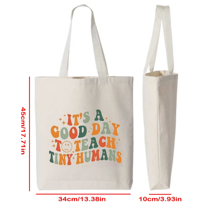 Teacher Appreciation Canvas Tote Bag