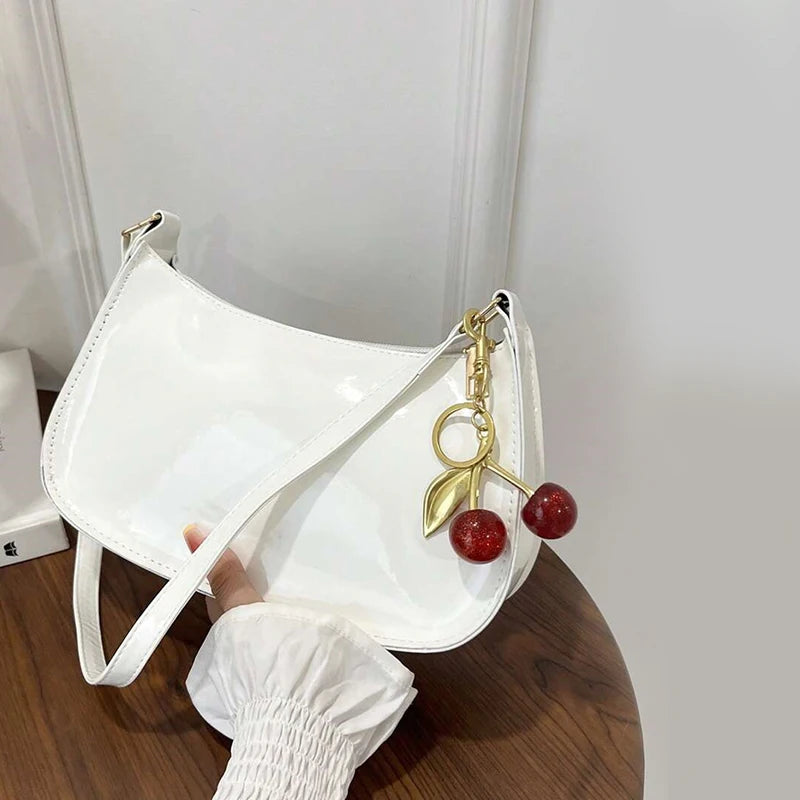 Vintage Retro Shoulder Bag for Women PU Leather Underarm Crossbody