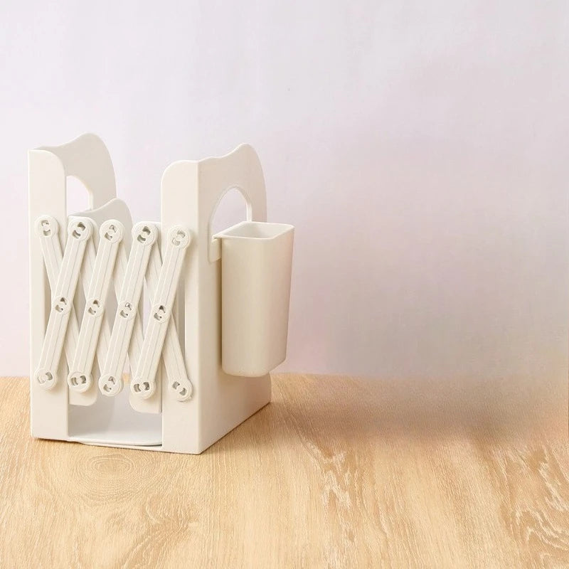 Adjustable Desktop Bookshelf & Book Organizer