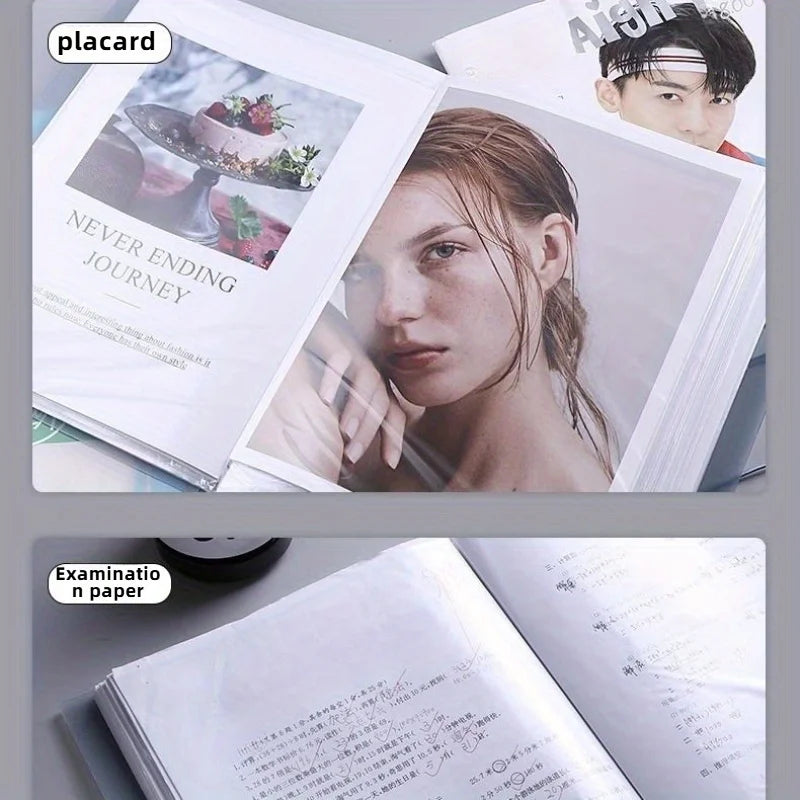 60-Pocket A4 Waterproof Document Folder