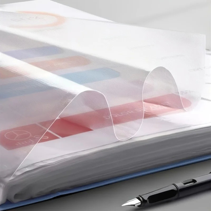 60-Pocket A4 Waterproof Document Folder