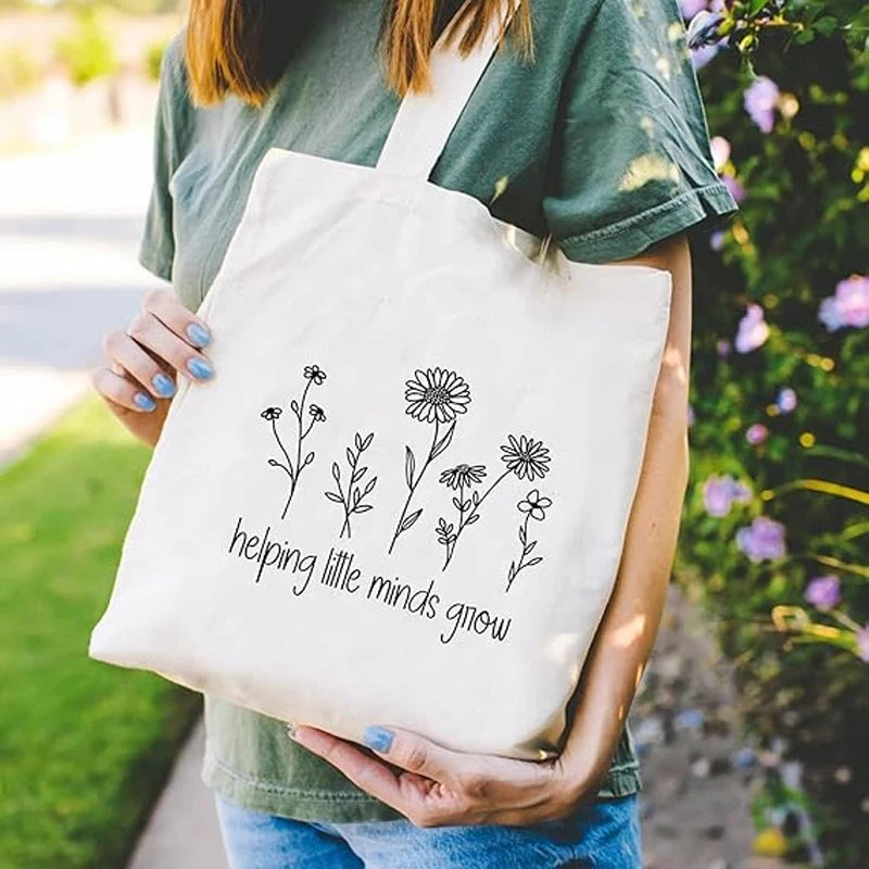 Teacher Appreciation Canvas Tote Bag