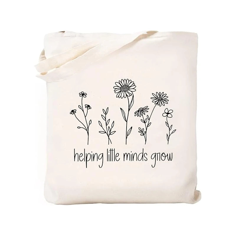 Teacher Appreciation Canvas Tote Bag