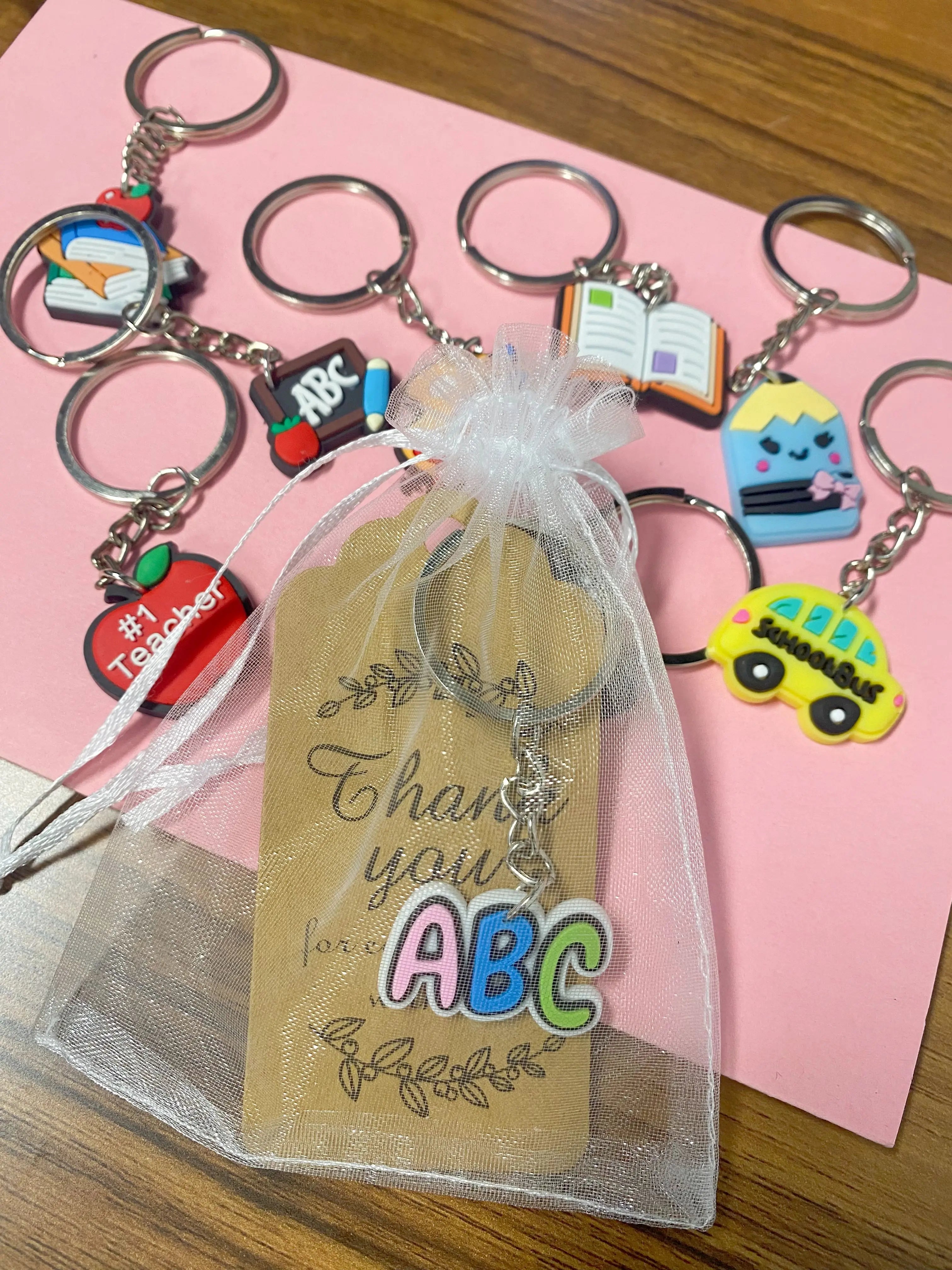 Back to School Gift Set – 20pc Keychains & Cards