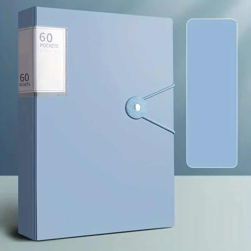60-Pocket A4 Waterproof Document Folder